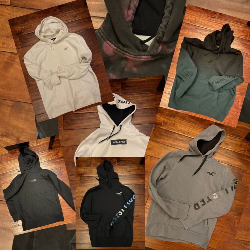 Hollister lot hoodies S/M